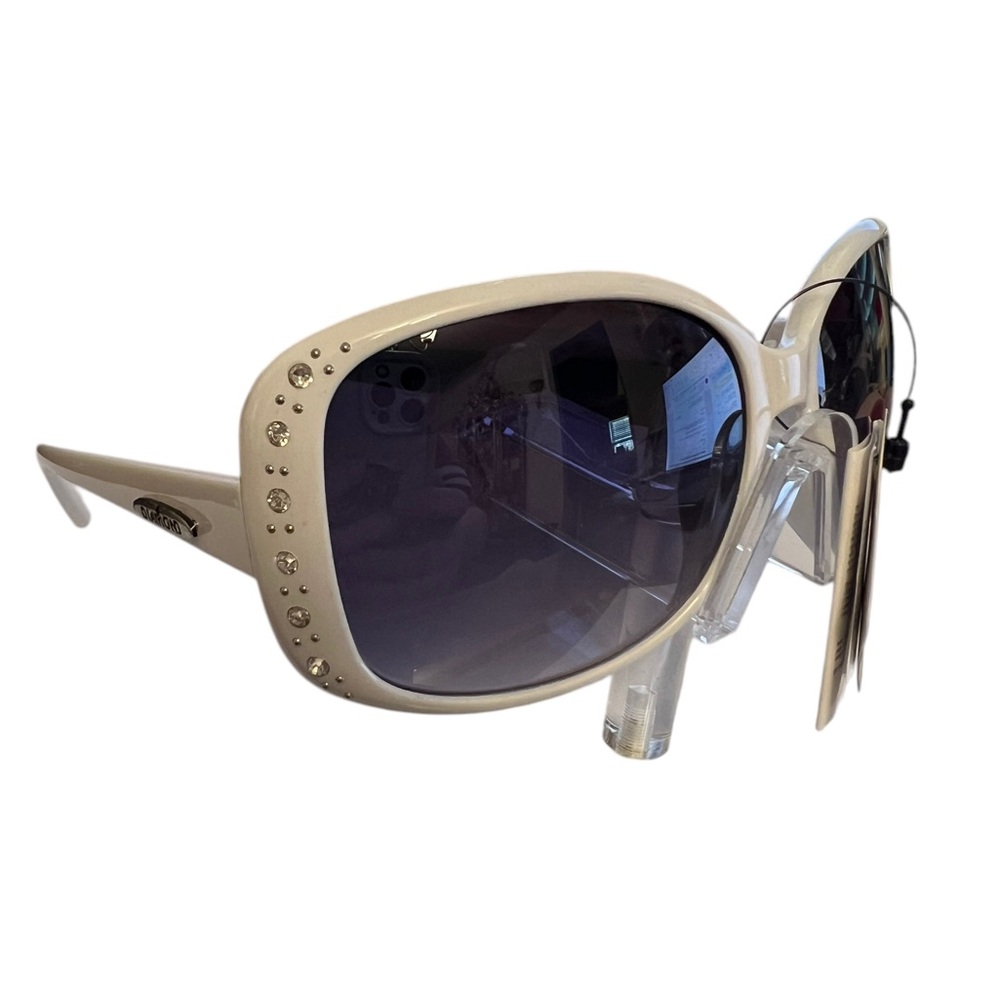 2 for $30 Mix and Match Diamond Eyewear White With Rhinestones Sunglasses